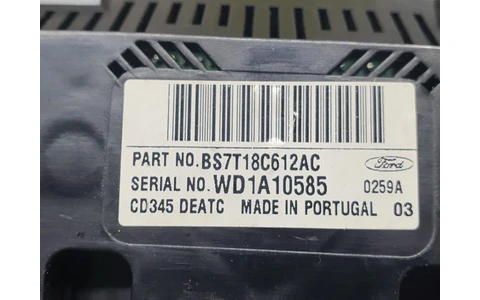 Panou clima ac BS7T18C612AC Ford Mondeo MK4 (facelift) (2010 - 2015) - imagine 3