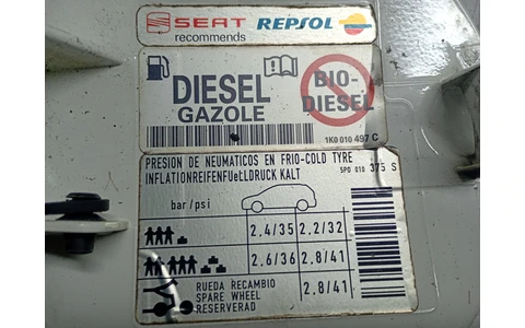Usita rezervor 5P0010375S Seat Leon 2 (1P) (2005 - 2009) - imagine 3