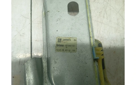 Macara geam dreapta spate 13406678 Opel Astra K (2015 - 2020) - imagine 2
