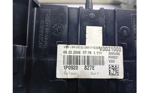 Ceasuri de bord 1P0920827E Seat Leon 2 (1P) (2005 - 2009) - imagine 5