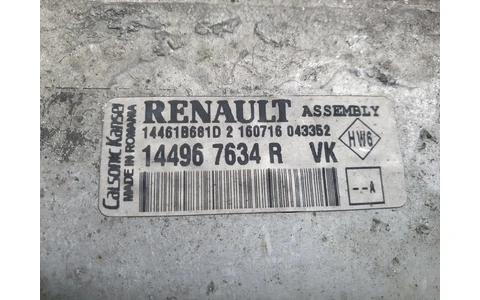 Radiator intercooler 144967634r Dacia Duster 1 (facelift) (2013 - 2017) - imagine 3