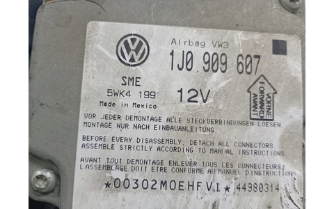 Calculator airbag 1j0909607 Volkswagen Passat B5 (1996 - 2000) - imagine 3