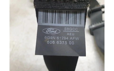 Centura siguranta dreapta fata 6g9n-61294-afw Ford Mondeo MK4 (2007 - 2010) - imagine 2