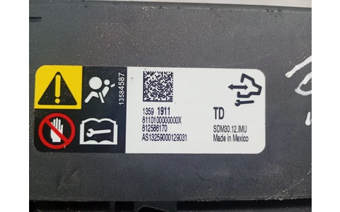 Calculator airbag 812586170 Opel Insignia A (2008 - 2014) - imagine 3