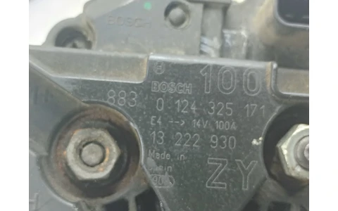 Alternator 0124325171 Opel Corsa D (2006 - 2011) - imagine 3