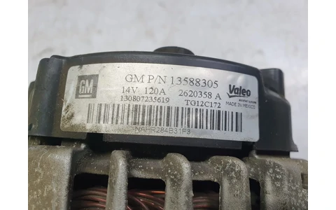 Alternator 13588305 Opel Insignia A (2008 - 2014) - imagine 3