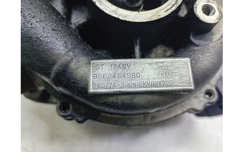 Turbo turbina 9662464980 Ford Mondeo MK4 (2007 - 2010) - imagine 3