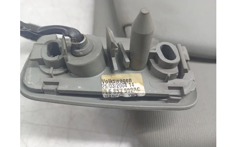 Parasolar dreapta 7L6857552AC Volkswagen Touareg 1 (7L) (2002 - 2007) - imagine 3