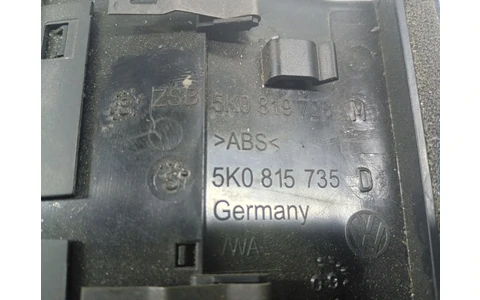 Grila ventilatie bord 5k0819728 Volkswagen Golf 6 (2008 - 2015) - imagine 4