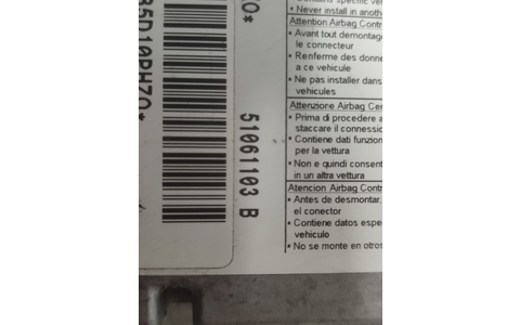 Calculator airbag 51061103b Volkswagen Golf 5 (2003 - 2009) - imagine 3