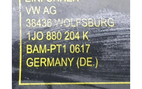 Airbag pasager 1j0880204K Skoda Octavia 1 (facelift) (2000 - 2010) - imagine 2