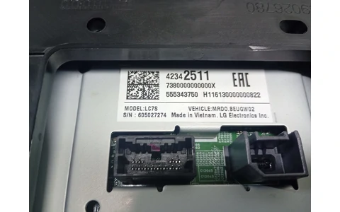 Display bord 42342511 Opel Astra K (2015 - 2020) - imagine 3