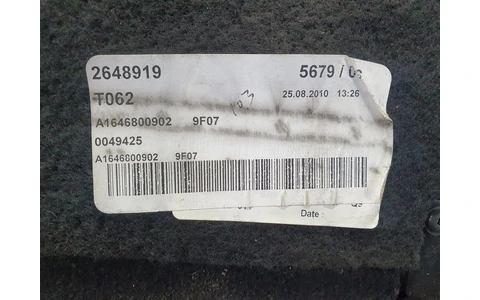 Mocheta portbagaj a1646800902 Mercedes Benz ML W164 (2005 - 2008) - imagine 3