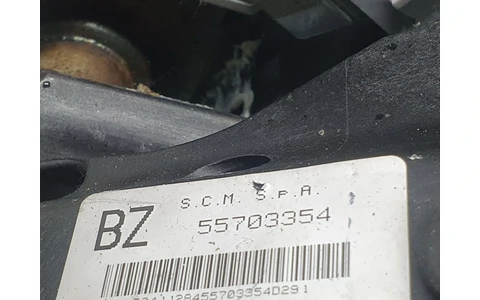 Pod pedalier 55703354 Opel Corsa D (2006 - 2011) - imagine 3
