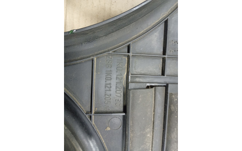 Electroventilator gmv 1k0121207bc Volkswagen Passat B6 (2005 - 2010) - imagine 3