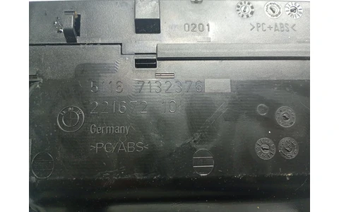 Ornament consola centrala 51167132376 BMW Seria 3 E90 (2004 - 2010) - imagine 4