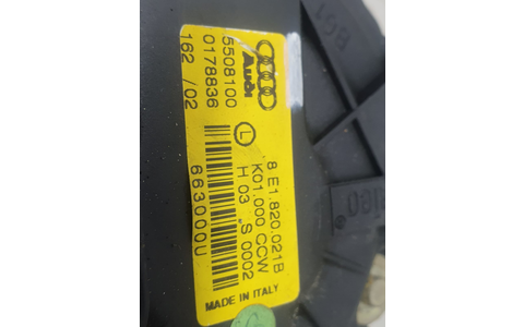 Motoras aeroterma 8E1820021B Audi A4 B6 (2000 - 2005) - imagine 3