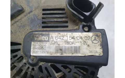 Alternator a6421540402 Mercedes Benz GLK-Class X204 (2008 - 2012) - imagine 3
