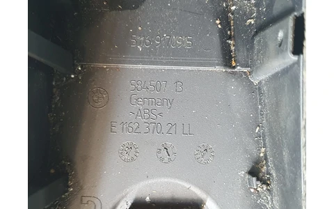 Consola centrala e116237021LL BMW Seria 3 E91 (2004 - 2010) - imagine 3