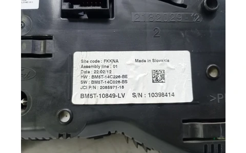 Ceasuri de bord Bm5t10849Lv Ford Focus 3 (2011 - 2015) - imagine 2