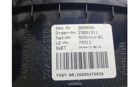 Ceasuri de bord 9291414-01 BMW Seria 5 F11 (2009 - 2013) - imagine 5