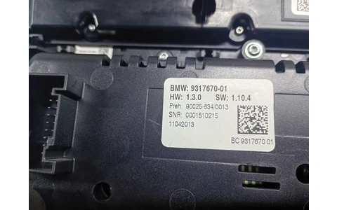 Panou clima ac 16046610 BMW Seria 5 F11 (2009 - 2013) - imagine 3