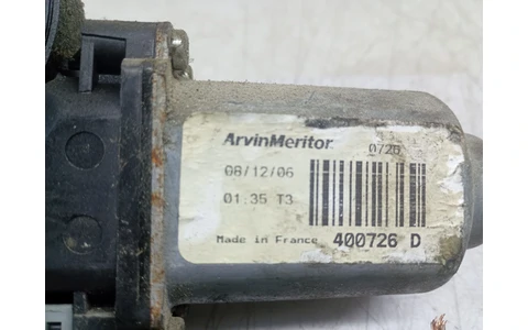Motoras geam stanga fata 400726D Dacia Logan 1 (2004 - 2008) - imagine 3