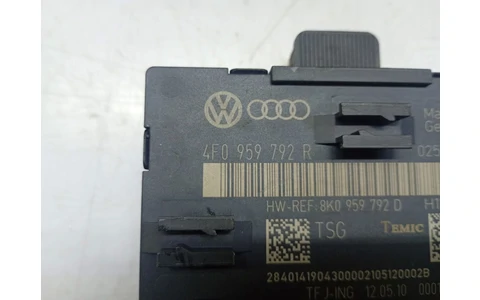 Modul confort usa fata dreapta 4f0959792r Audi A6 4F/C6 (facelift) (2008 - 2011) - imagine 2