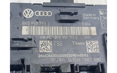Modul confort usa fata stanga 8K0959793J Audi A4 B8/8K (2007 - 2011) - imagine 3