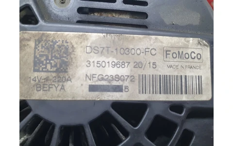 Alternator DS7T-10300 FC Ford Mondeo MK5 (2014 - 2020) - imagine 4