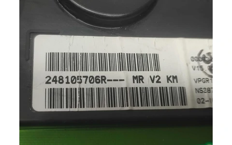 Ceasuri de bord 248105706R Dacia Logan 2 (2013 - 2016) - imagine 4