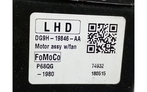 Motoras aeroterma DG9H-19846-AA Ford Mondeo MK5 (2014 - 2020) - imagine 3
