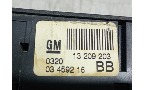 Panou comanda geamuri 13209203 Opel Astra H (2004 - 2007) - imagine 2
