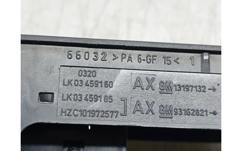 Buton geam 13197132 Opel Astra H (2004 - 2007) - imagine 2