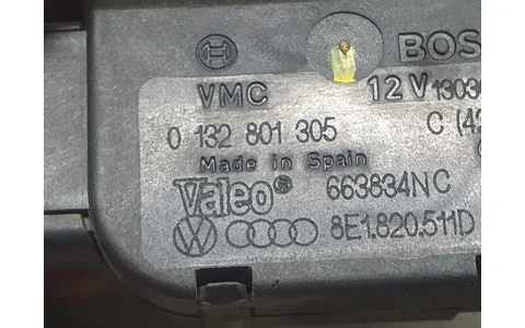 Motoras clapeta mixaj aer 0132801306 Audi A4 B6 (2000 - 2005) - imagine 2