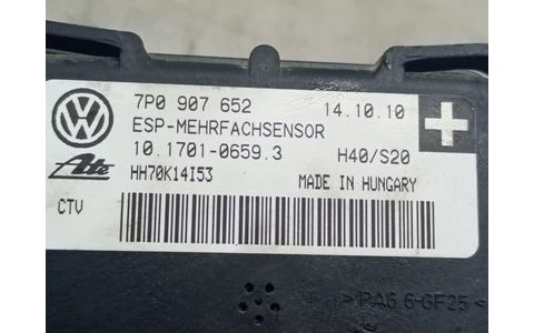 Senzor ESP 7P0907652 Volkswagen Touareg 2 (7P) (2010 - 2014) - imagine 3