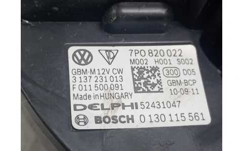 Motoras aeroterma 7P0820022 Volkswagen Touareg 2 (7P) (2010 - 2014) - imagine 3