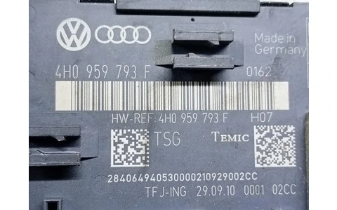 Modul confort usa fata stanga 4h0959793F Volkswagen Touareg 2 (7P) (2010 - 2014) - imagine 3