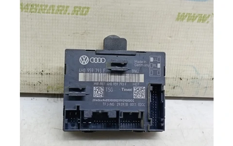 Modul confort usa fata stanga 4h0959793F Volkswagen Touareg 2 (7P) (2010 - 2014) - imagine 2