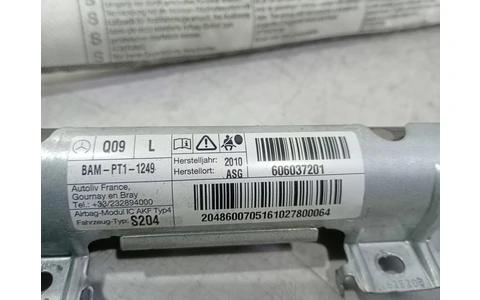 Airbag cortina stanga 606037201 Mercedes Benz C-Class W204/S204 (2007 - 2012) - imagine 2