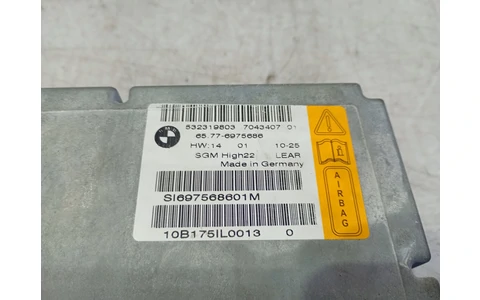 Calculator airbag 6577-6975686 BMW Seria 5 E60/E61 (2003 - 2007) - imagine 3