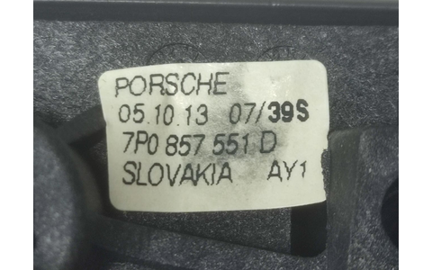 Parasolar stanga 7P0857551D Porsche Cayenne 958 (2010 - 2014) - imagine 4