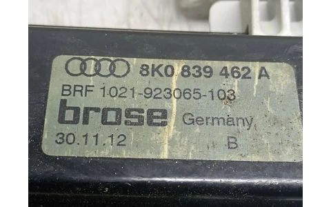 Macara geam dreapta fata 8k0839462A Audi A4 B8/8K (facelift) (2011 - 2016) - imagine 3
