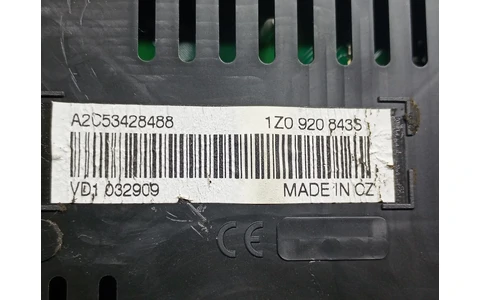Ceasuri de bord A2C53428488 Skoda Octavia 2 (facelift) (2008 - 2013) - imagine 4