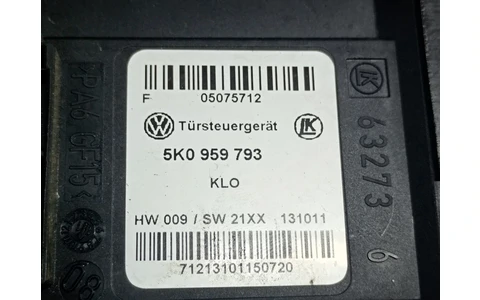 Motoras geam stanga fata 5k0959793 Skoda Octavia 2 (facelift) (2008 - 2013) - imagine 3