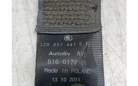 Centura siguranta spate 1Z0857447E Skoda Octavia 2 (facelift) (2008 - 2013) - imagine 3