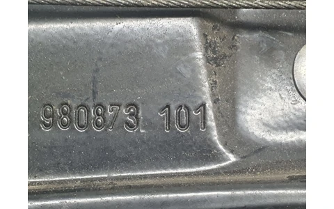 Macara geam stanga fata 980873101 Volkswagen Passat B6 (2005 - 2010) - imagine 2