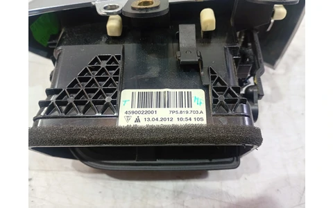Grila ventilatie bord 7p5819703a Porsche Cayenne 958 (2010 - 2014) - imagine 3