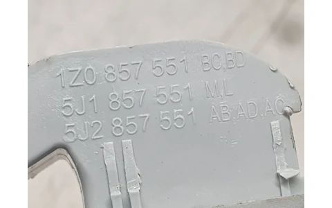 Parasolar stanga 1Z0857551 Skoda Octavia 2 (facelift) (2008 - 2013) - imagine 2