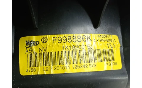 Motoras aeroterma 1k1820015j Skoda Octavia 2 (facelift) (2008 - 2013) - imagine 3